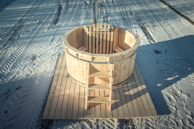 how to build a wooden hot tub diy
