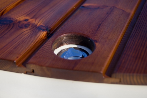Thermowood lid